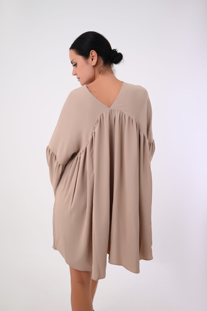 Blouse (Beige) - Ornaty