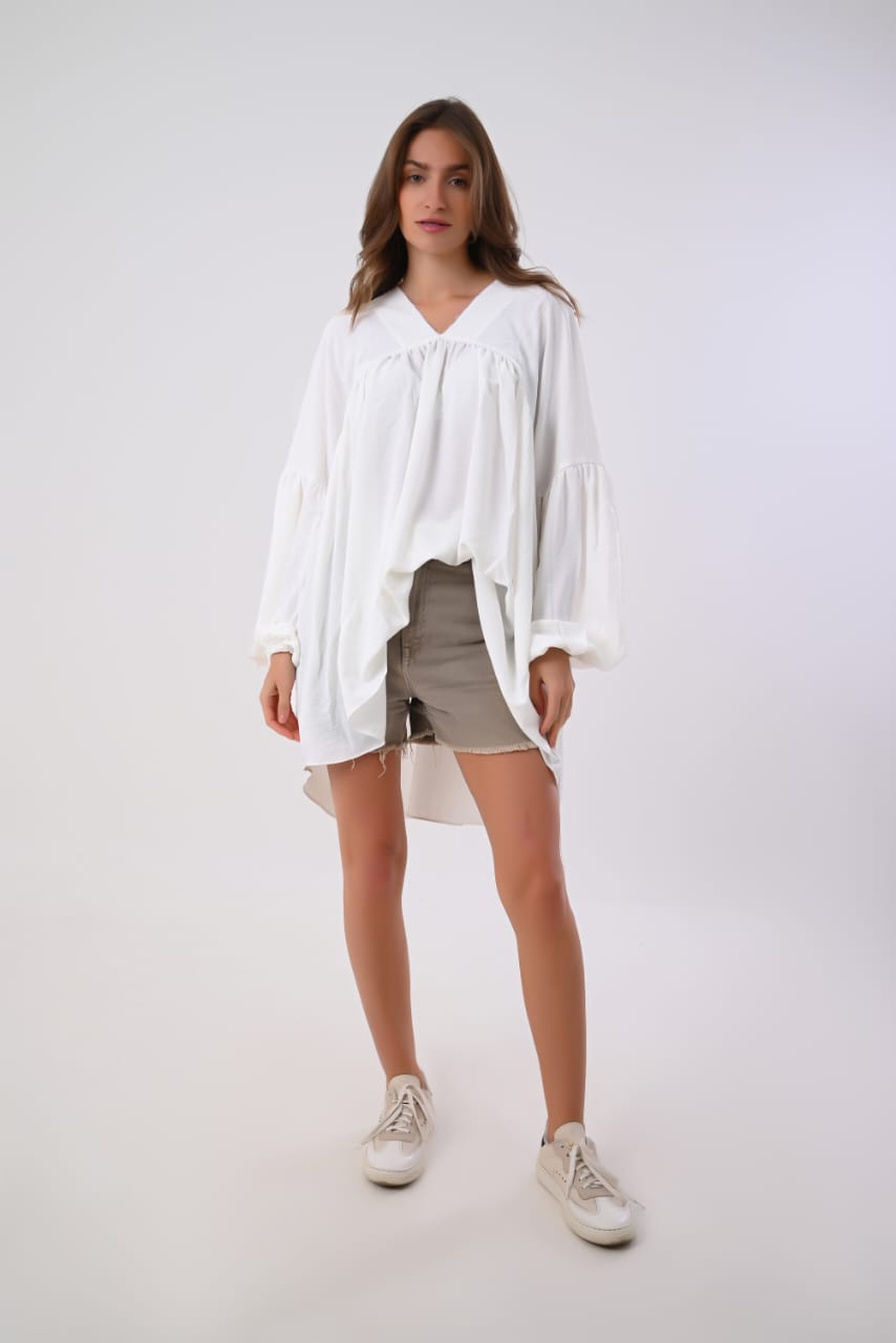 Blouse (White) - Ornaty