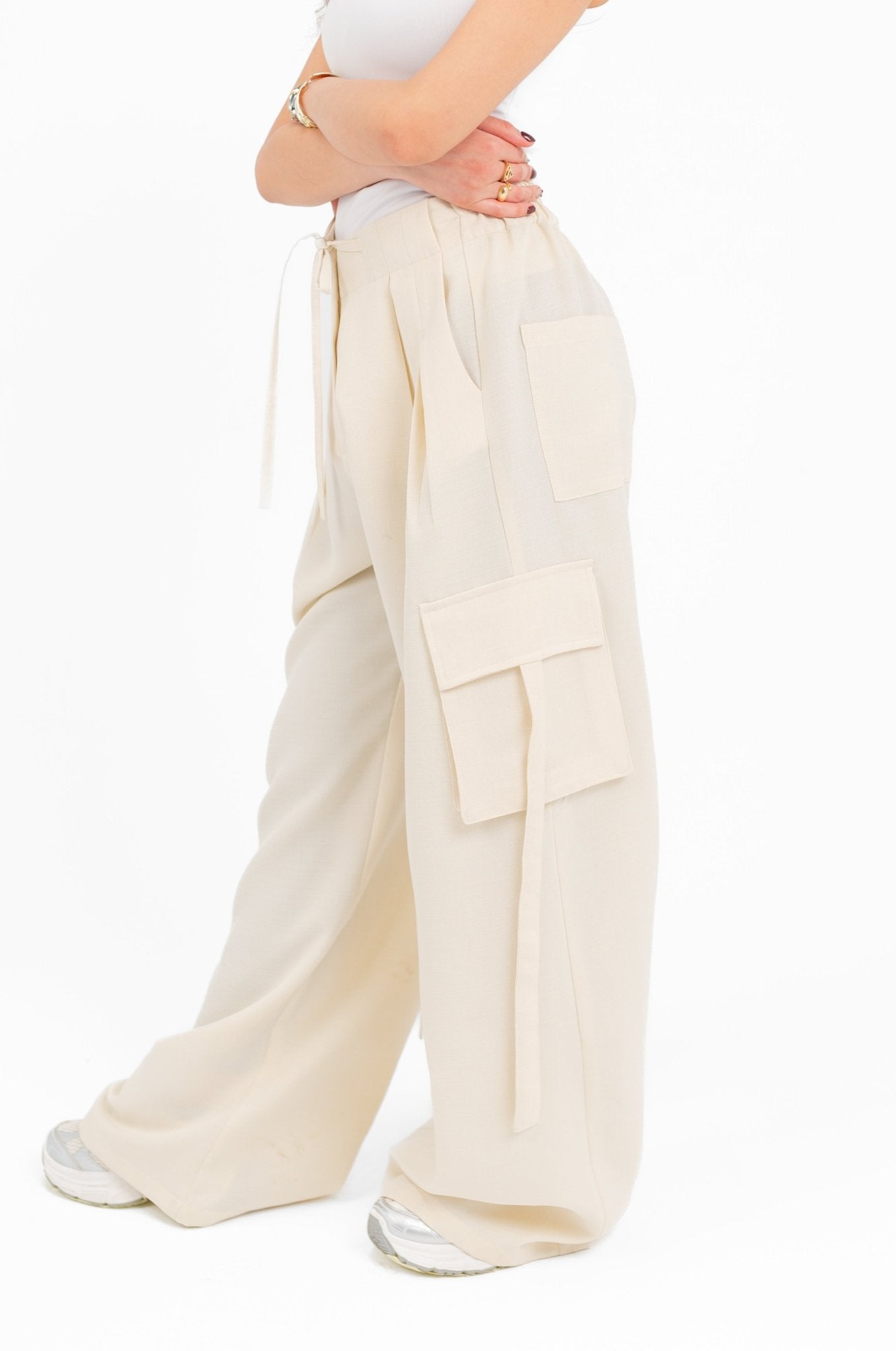 Cargo Pants (off white) - Ornaty