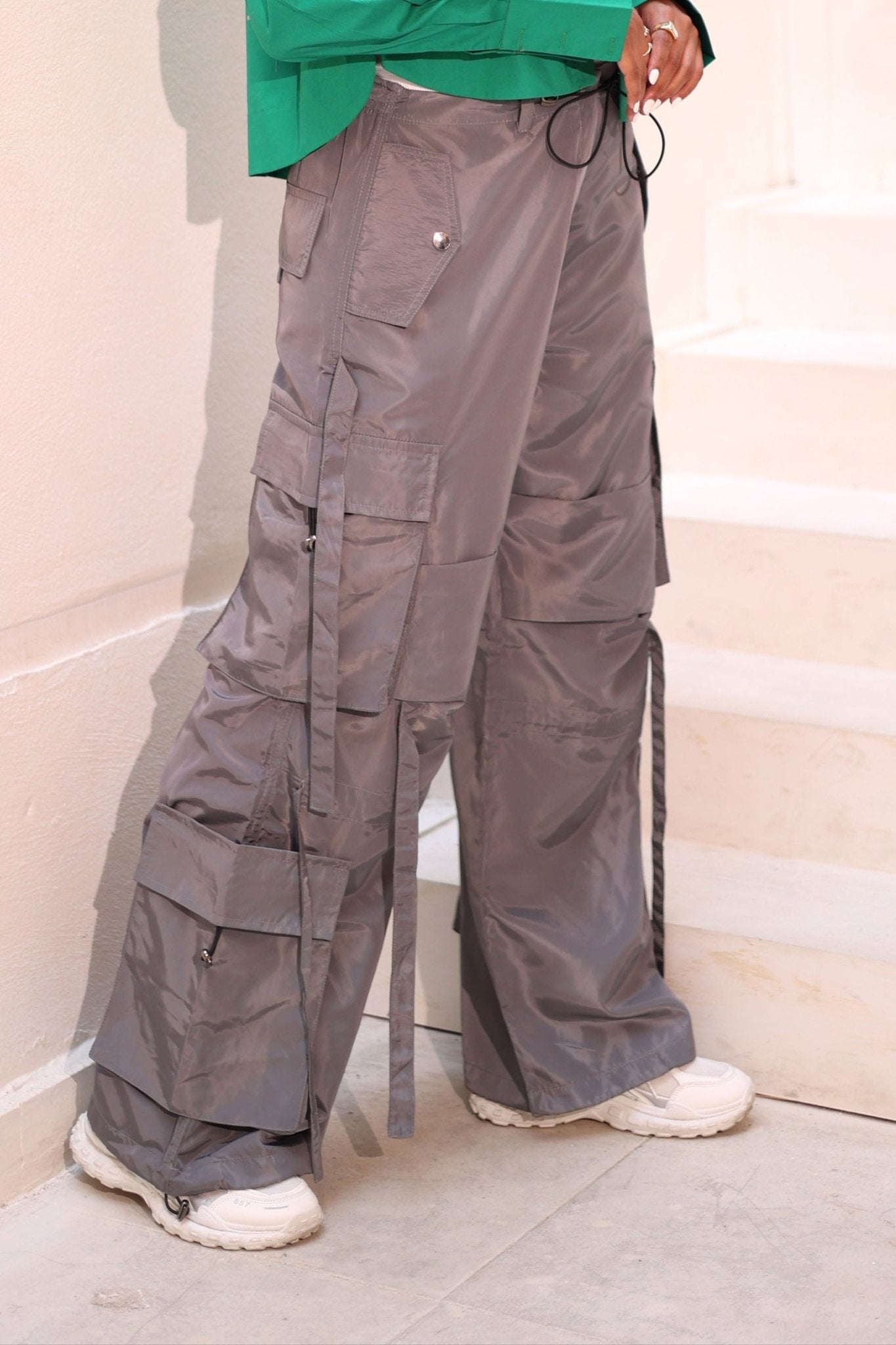 Cargo Pants Water Proof Gray - Ornaty