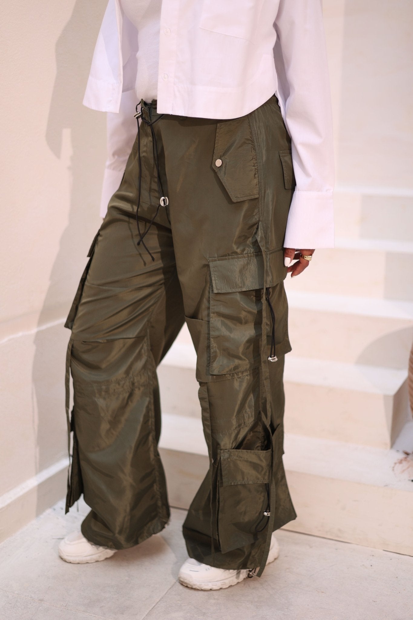 Cargo Pants Water Proof Olive - Ornaty