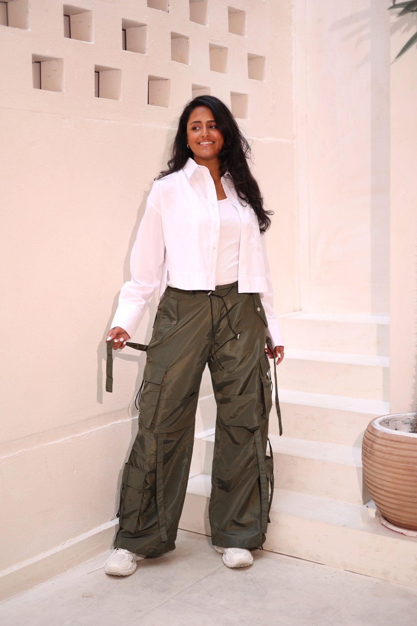 Cargo Pants Water Proof Olive - Ornaty