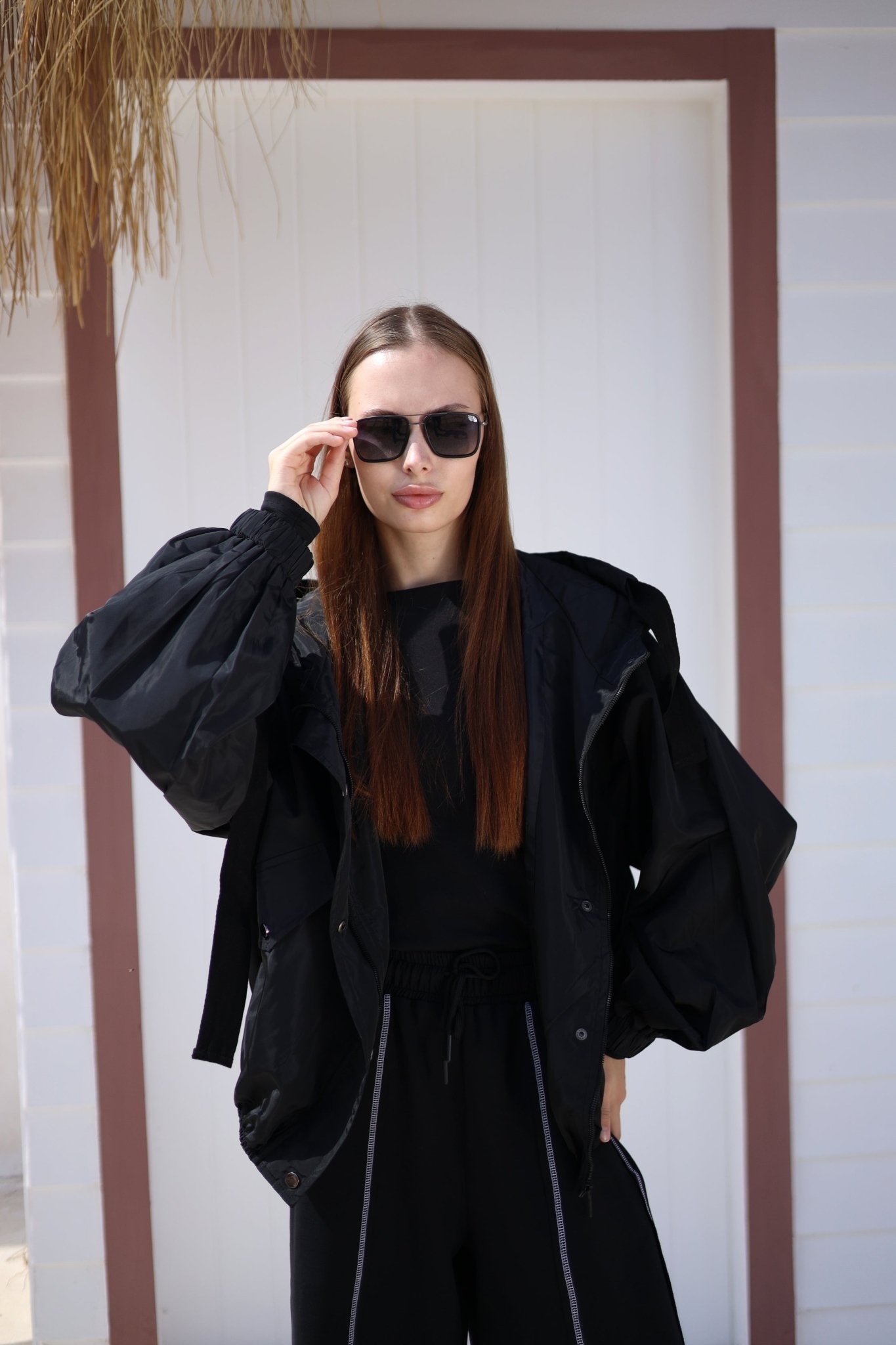 Élvanie Waterproof Jacket - Black - Ornaty