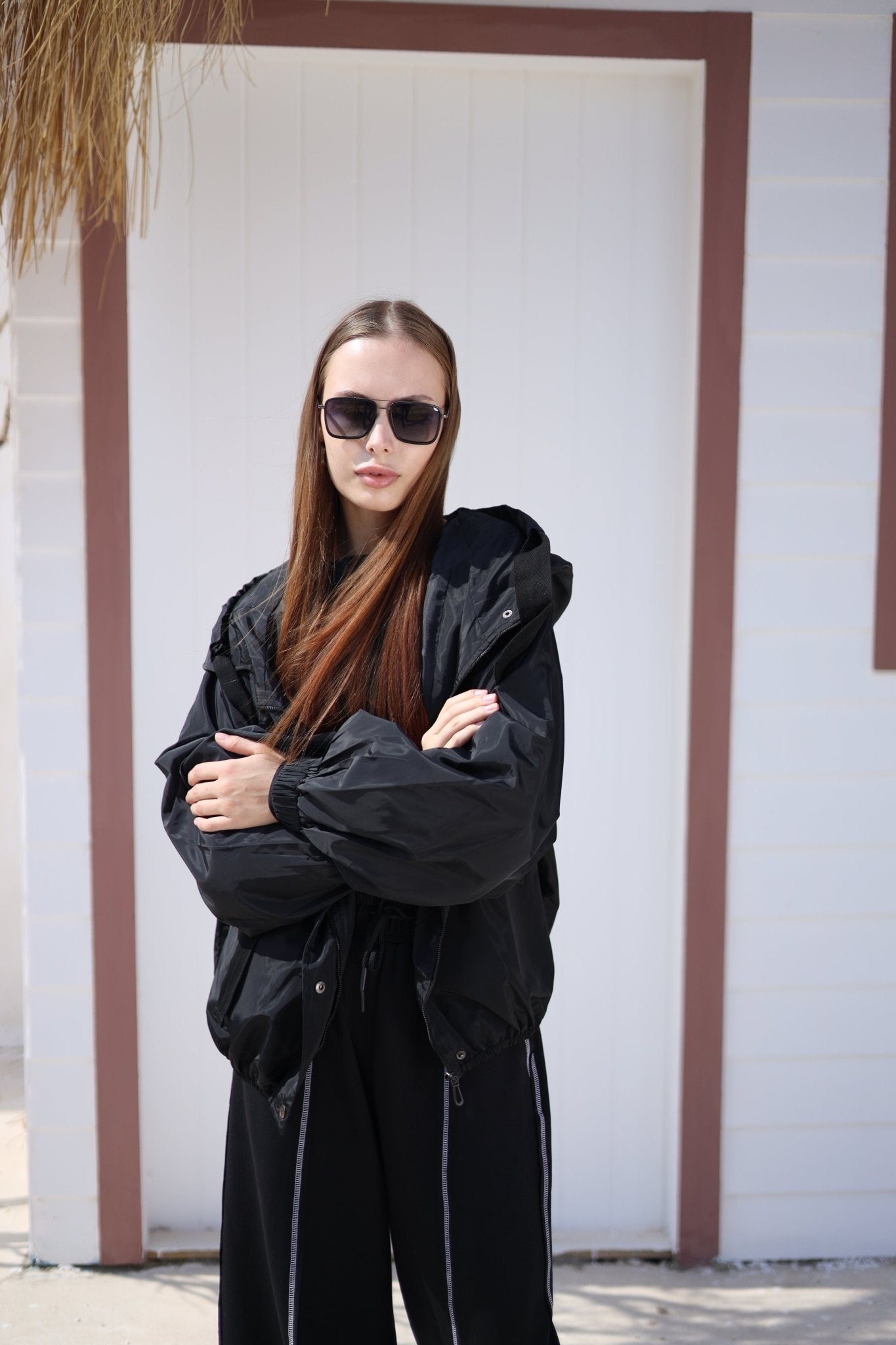 Élvanie Waterproof Jacket - Black - Ornaty