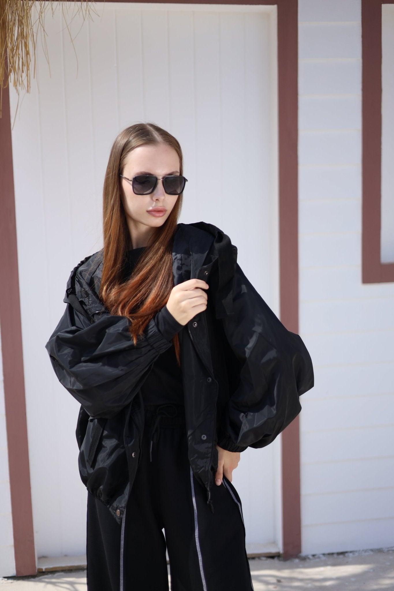 Élvanie Waterproof Jacket - Black - Ornaty