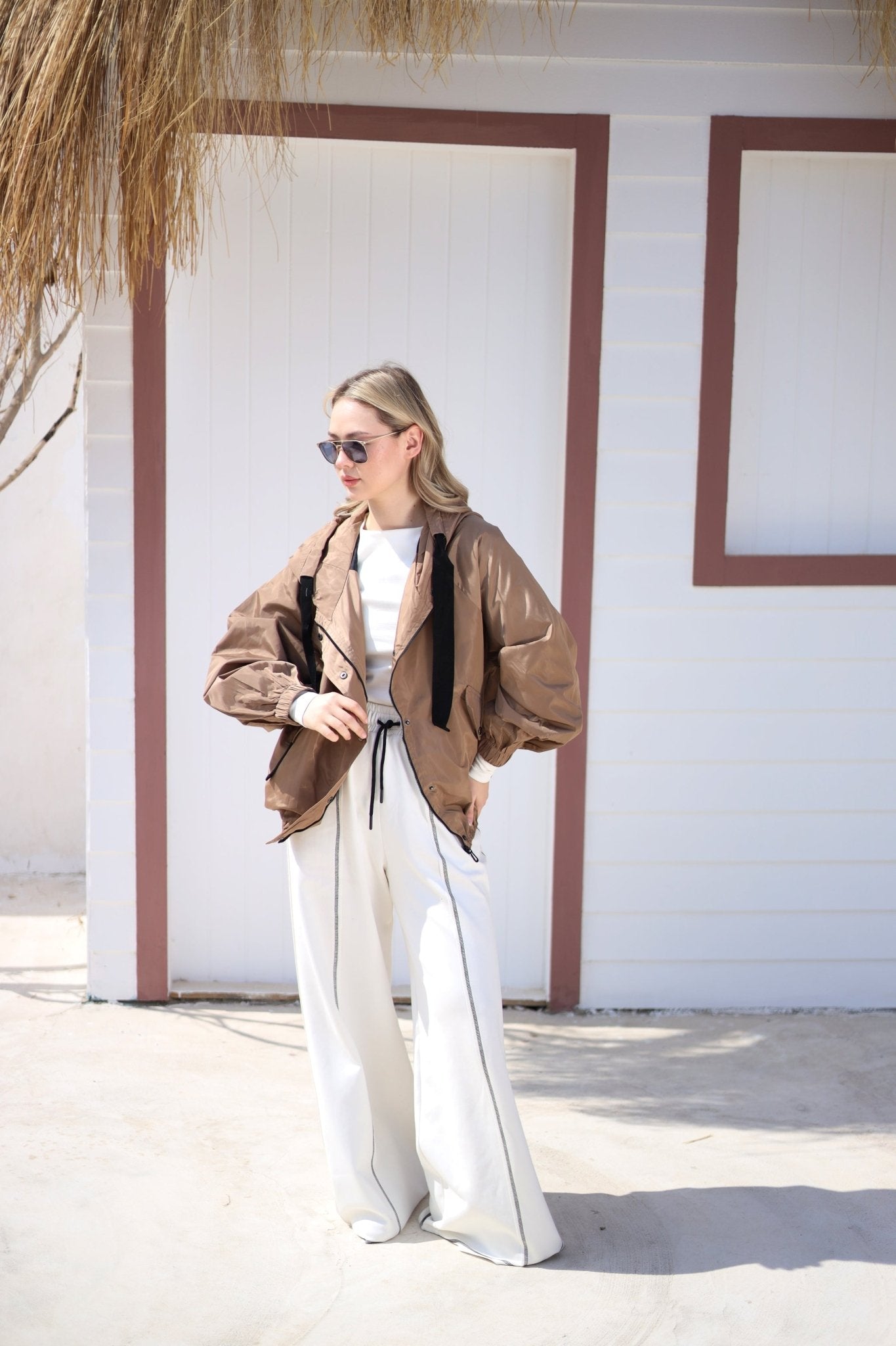Élvanie Waterproof Jacket - Brown - Ornaty