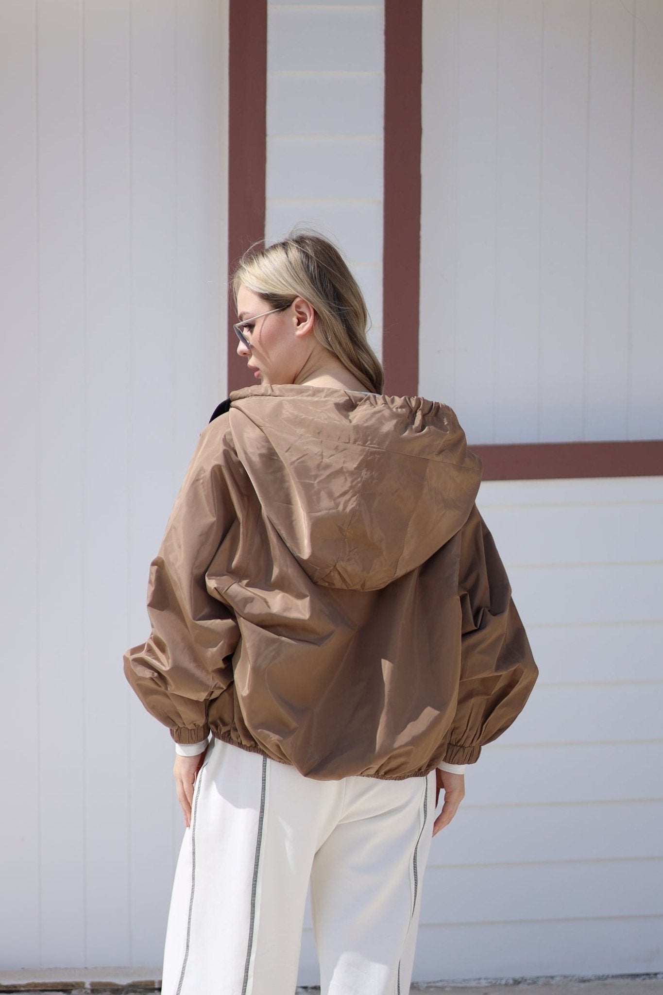 Élvanie Waterproof Jacket - Brown - Ornaty