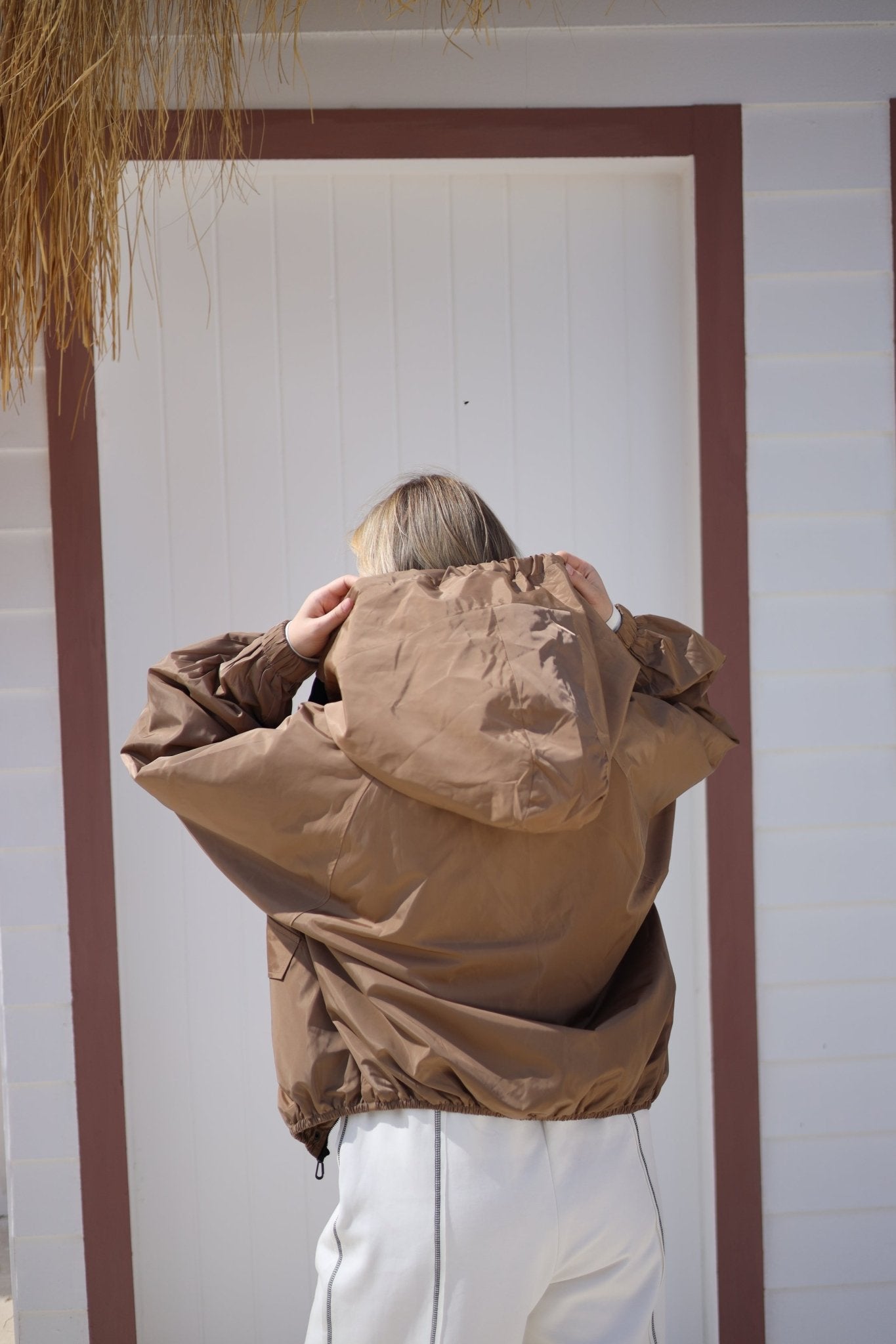 Élvanie Waterproof Jacket - Brown - Ornaty