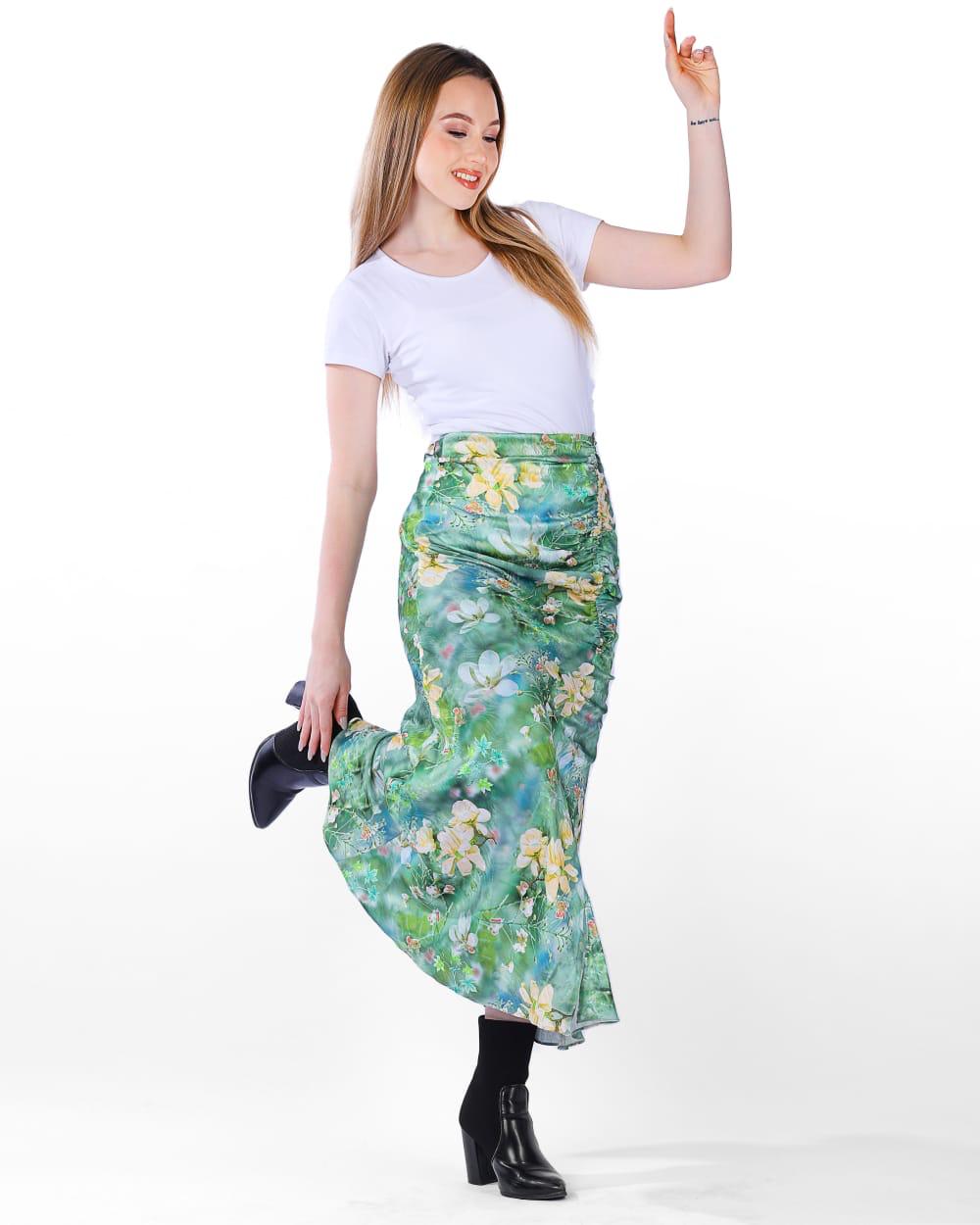 Layali Floral Skirt - Ornaty