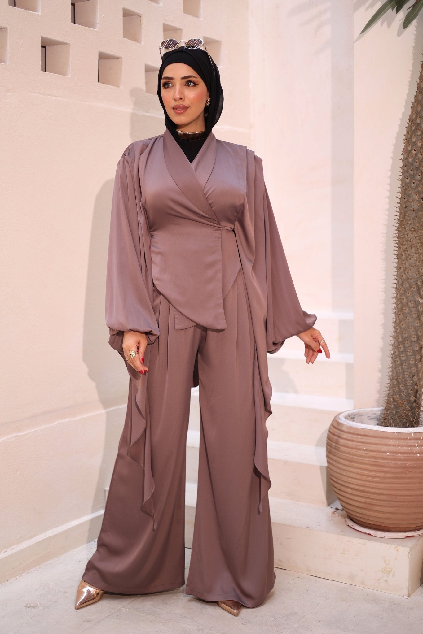 Set Satin Butterfly - Ornaty