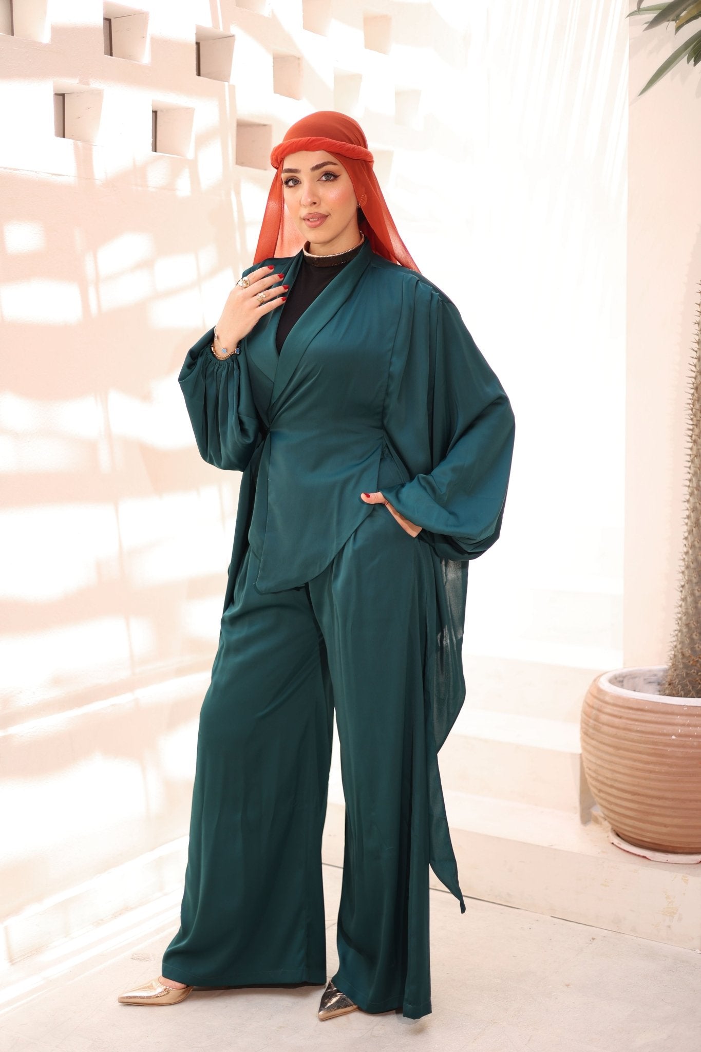 Set Satin Butterfly - Ornaty