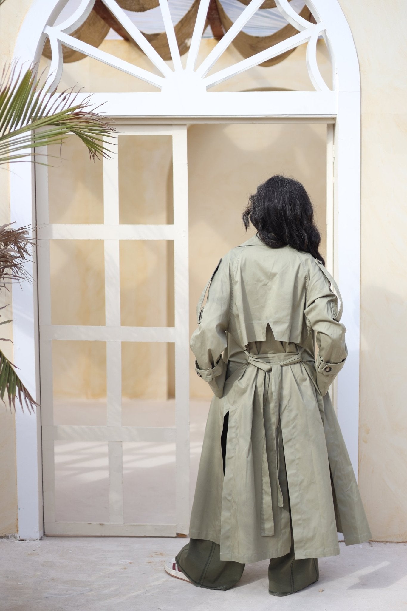 Sienna Trench Olive - Ornaty