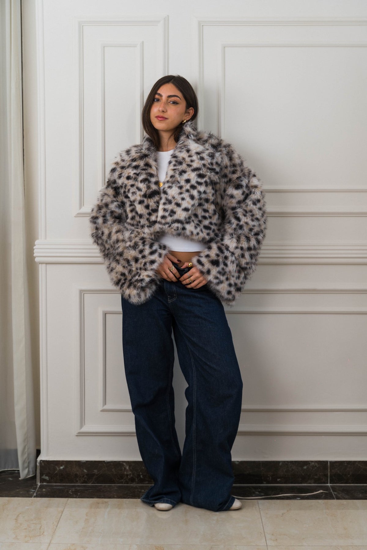 Spotted Fur Jacket - Ornaty