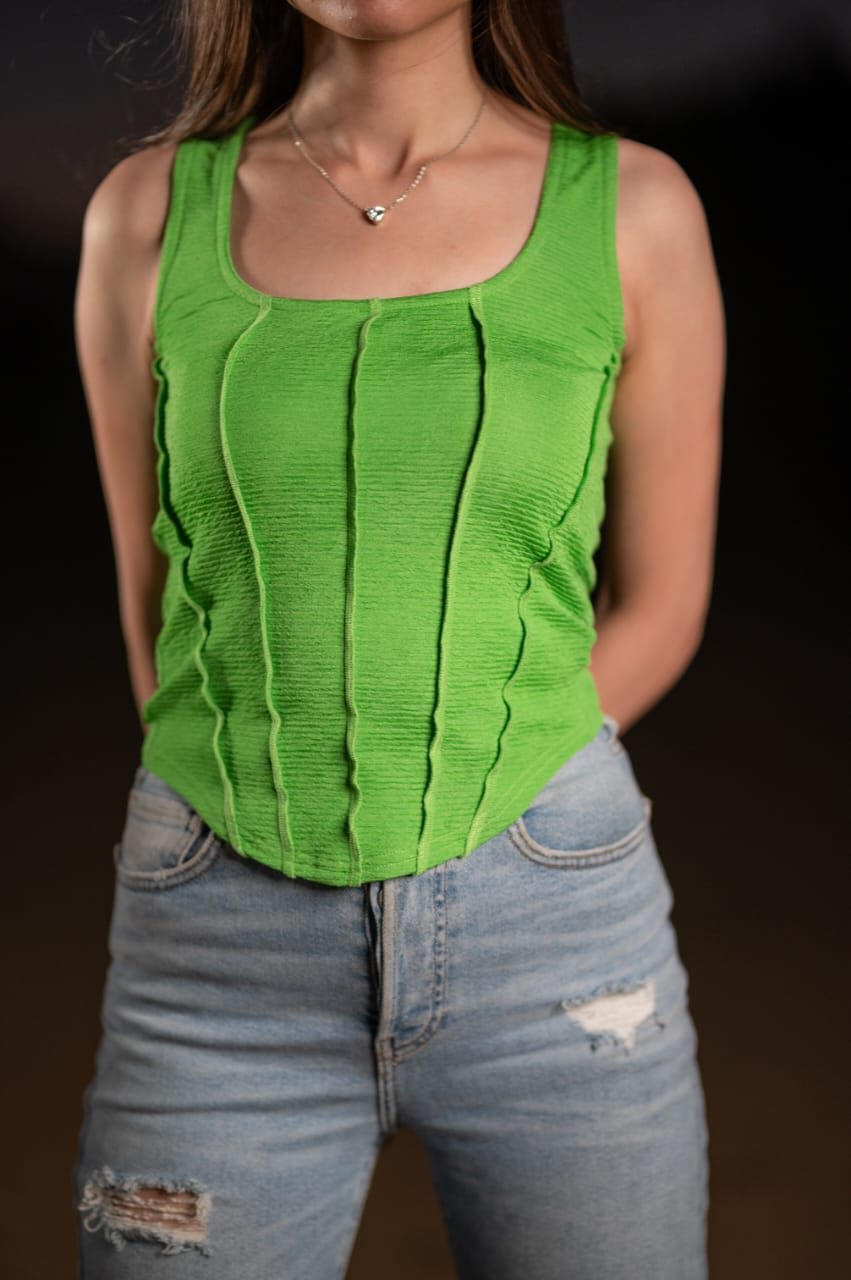 Top (Green) - Ornaty