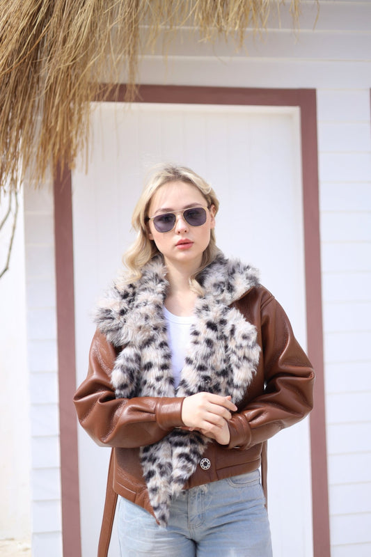 Velmora Jacket - Brown - Ornaty