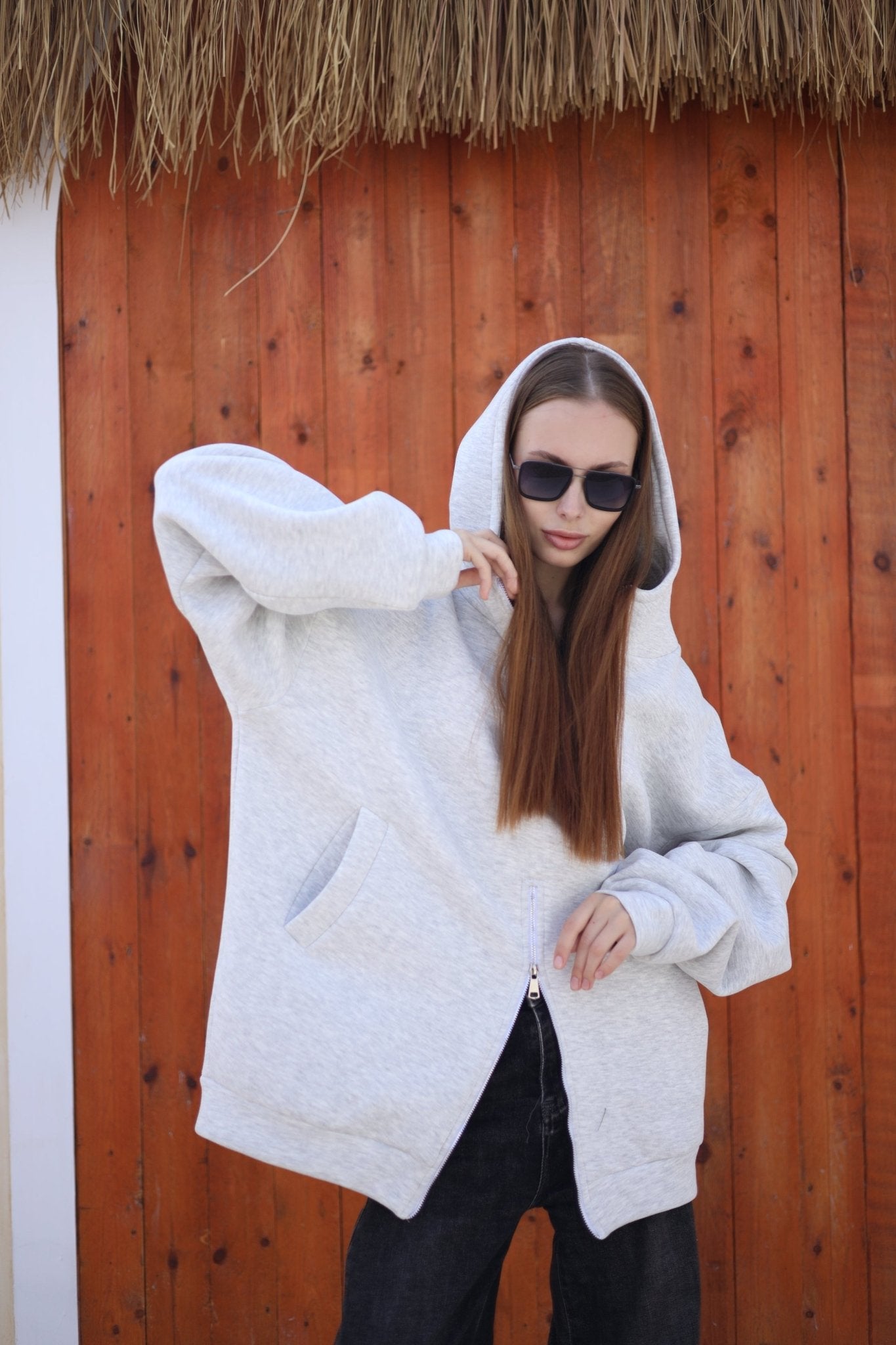 Arlène Oversized Hoodie - Ornaty
