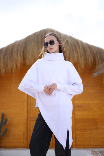 Aveline High - Neck Ttop - Ornaty