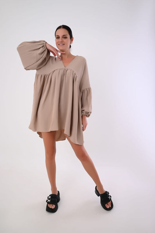 Blouse (Beige) - Ornaty