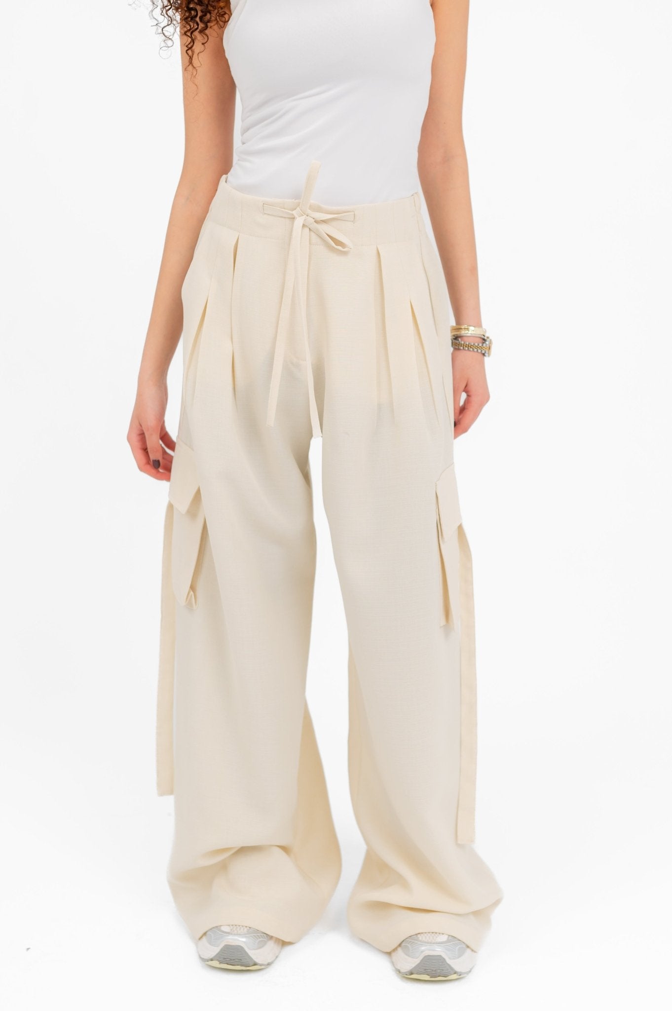 Cargo Pants (off white) - Ornaty