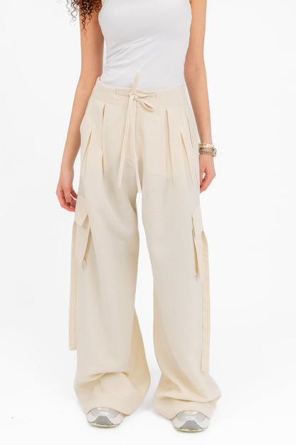 Cargo Pants (off white) - Ornaty