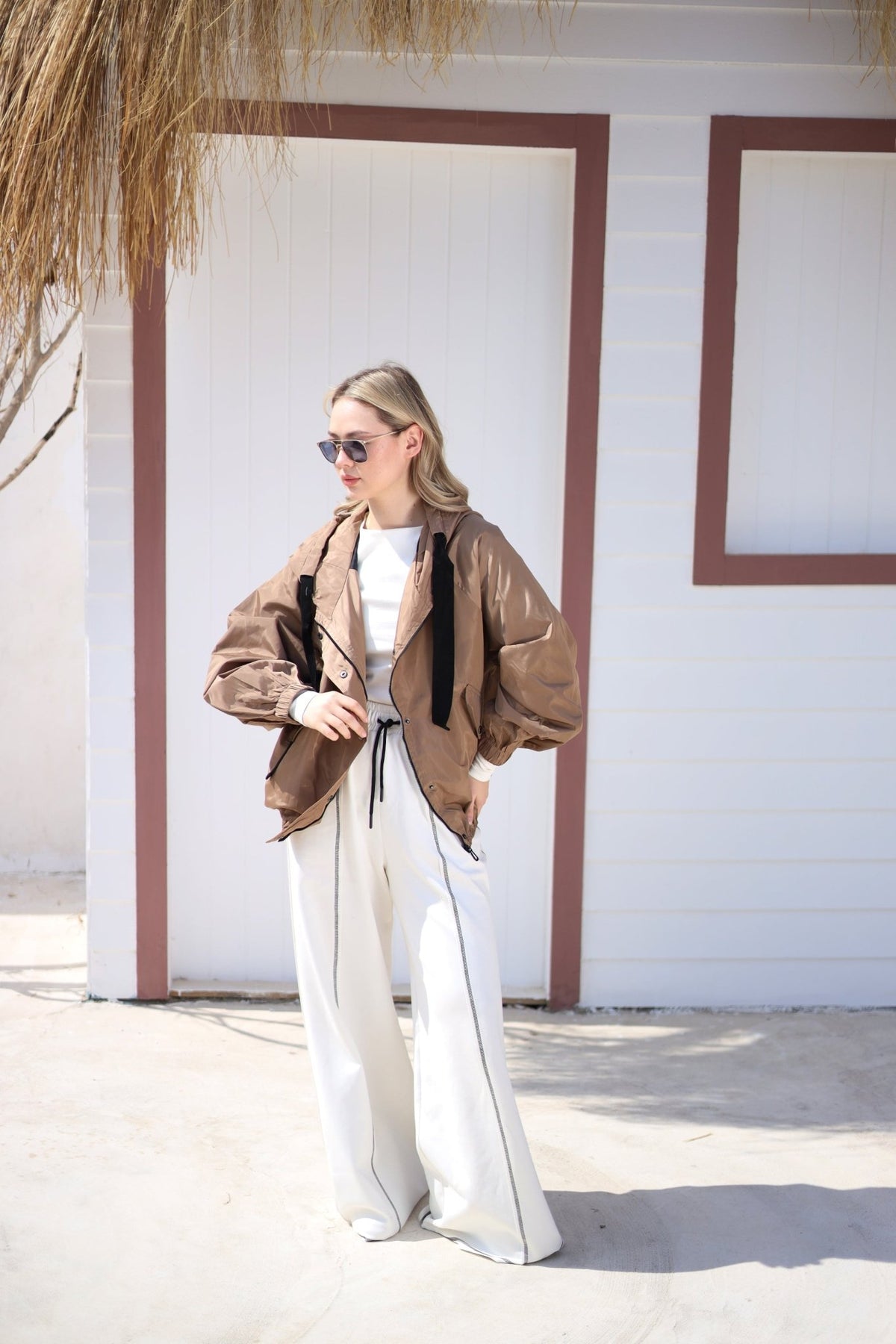 Élvanie Waterproof Jacket - Brown - Ornaty