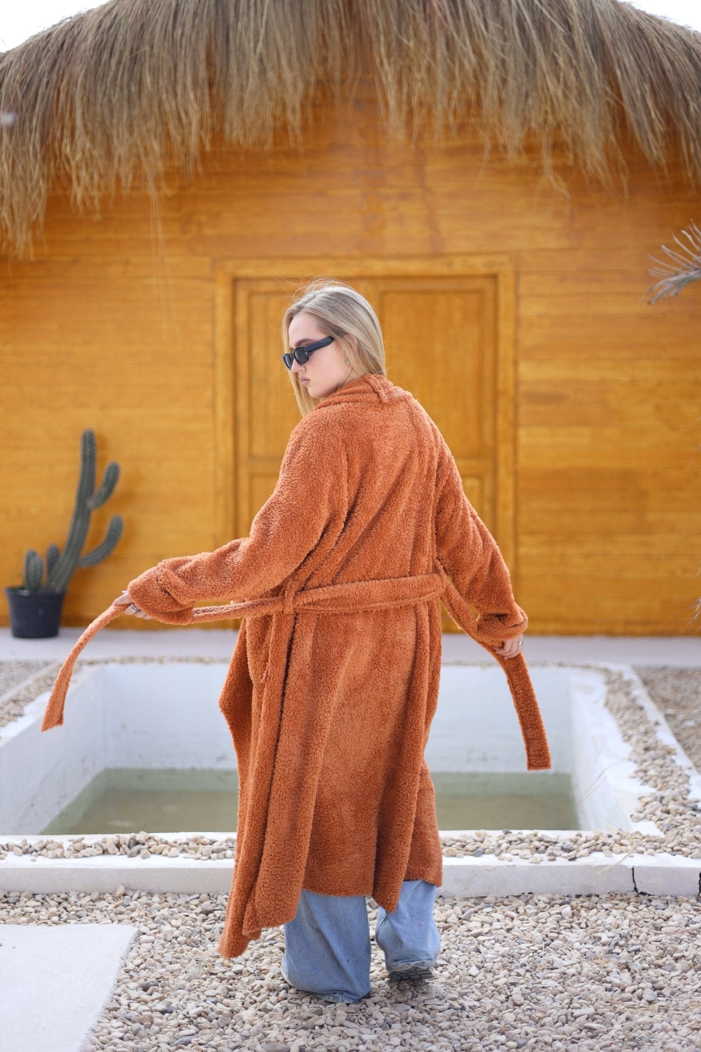Luvienne Teddy Coat - Brown - Ornaty