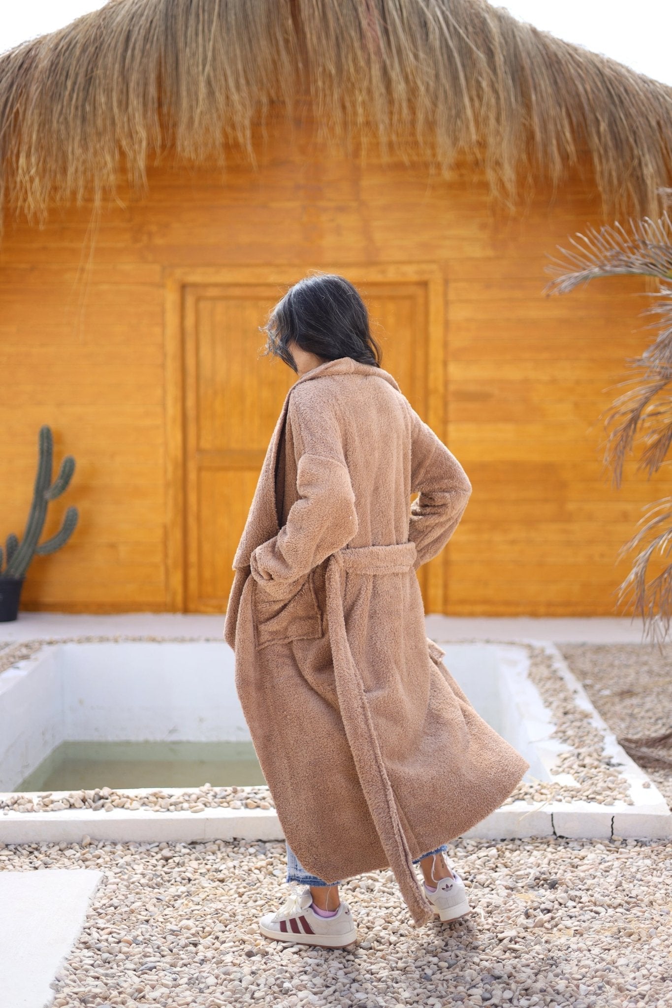Luvienne Teddy Coat - Dark Biege - Ornaty