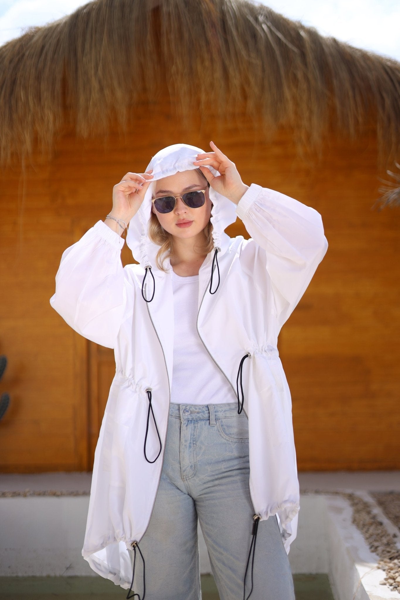 RainFlex Oversize waterproof Jacket - Ornaty
