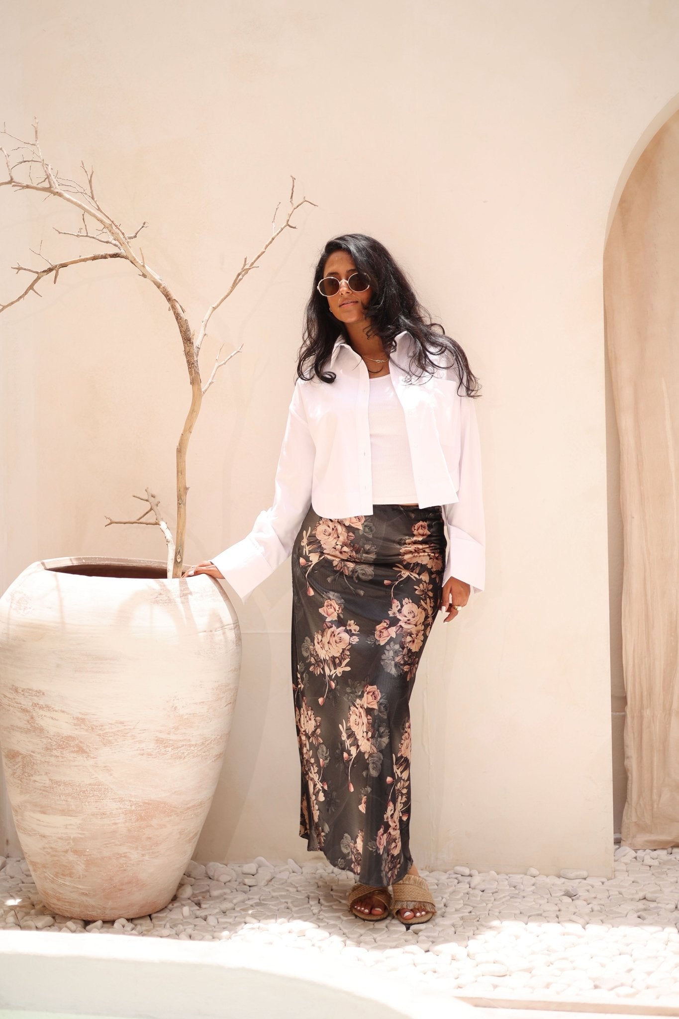 Selene Satin Skirt - Ornaty