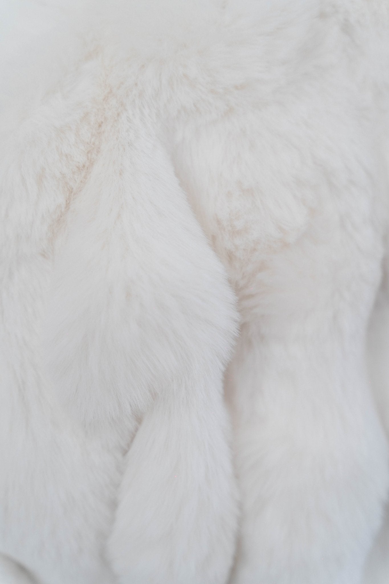 Serenité Fur Jacket White - Ornaty