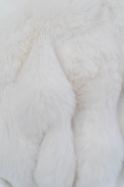 Serenité Fur Jacket White - Ornaty