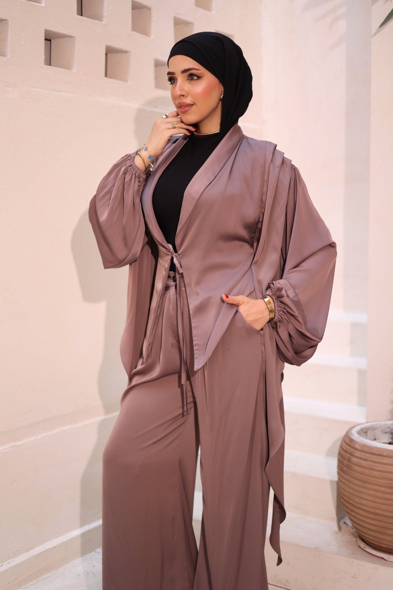 Set Satin Butterfly - Ornaty