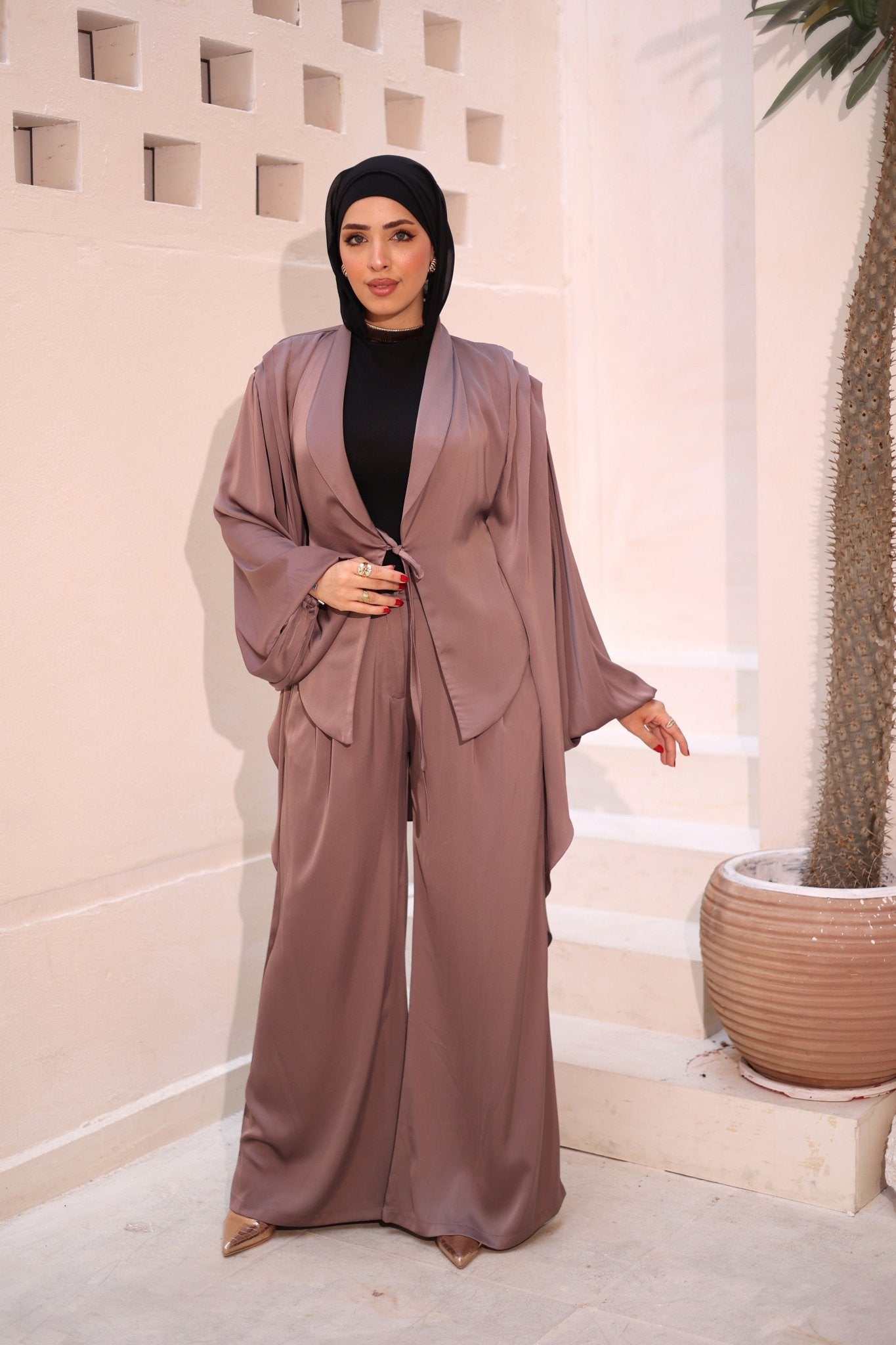 Set Satin Butterfly - Ornaty