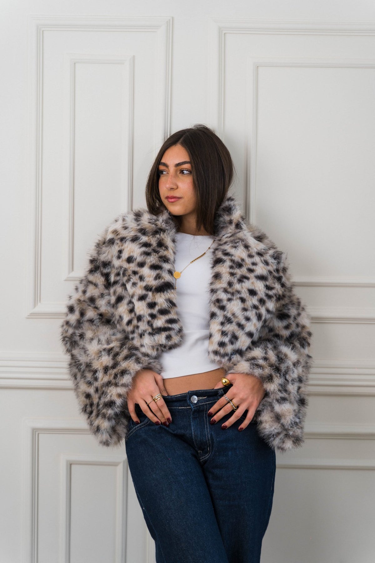 Spotted Fur Jacket - Ornaty