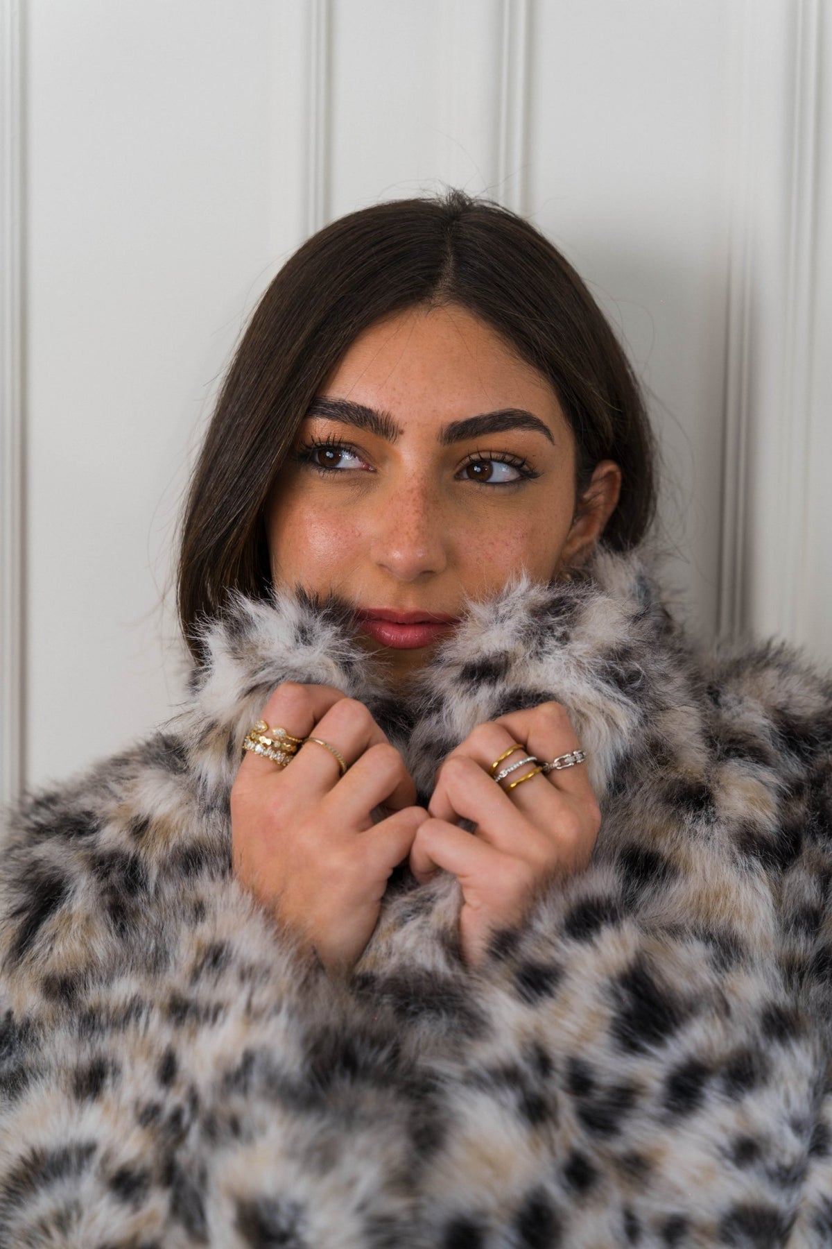 Spotted Fur Jacket - Ornaty