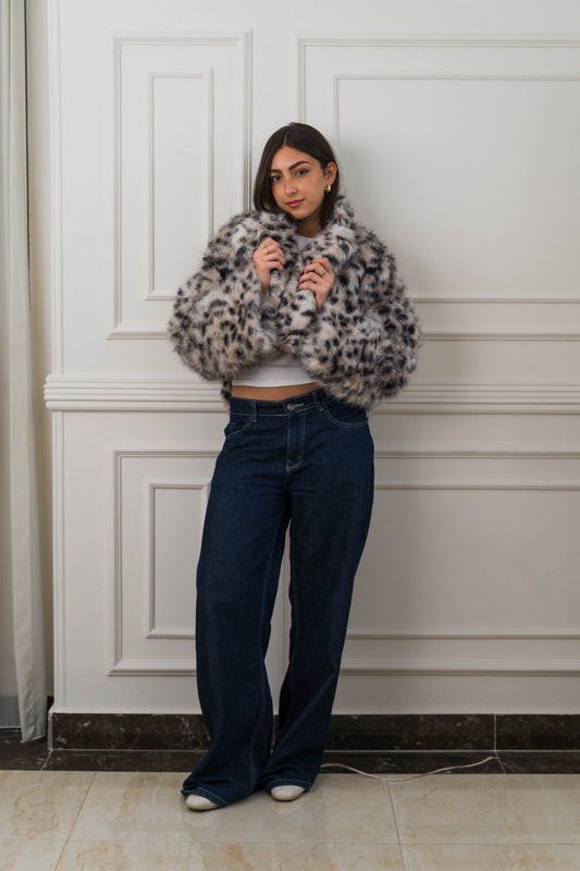 Spotted Fur Jacket - Ornaty