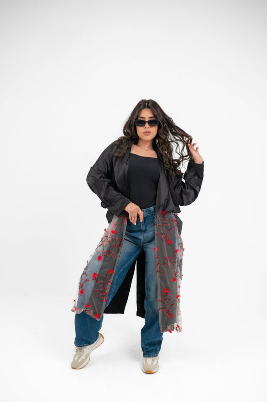 Trench Black (Red) - Ornaty