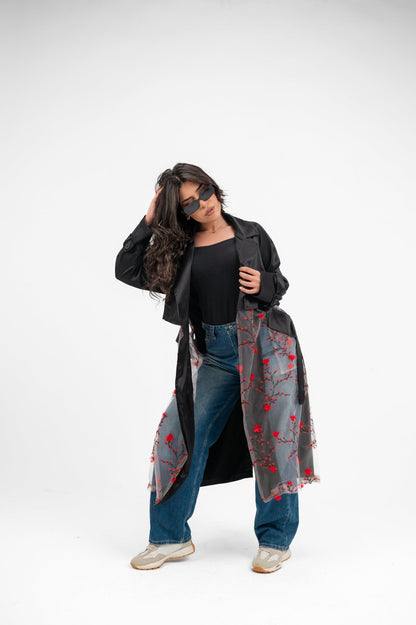 Trench Black (Red) - Ornaty