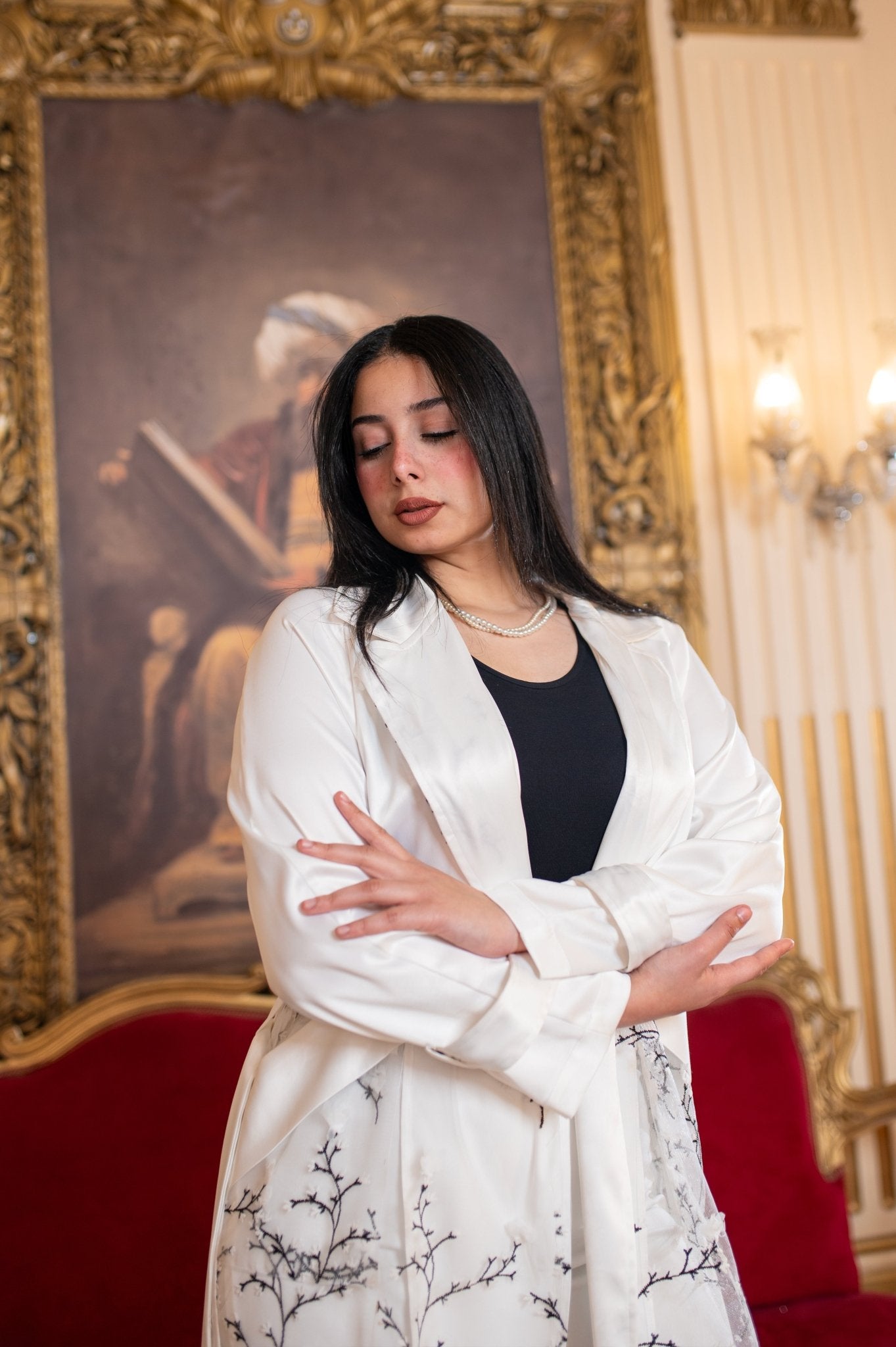 Trench White - Ornaty