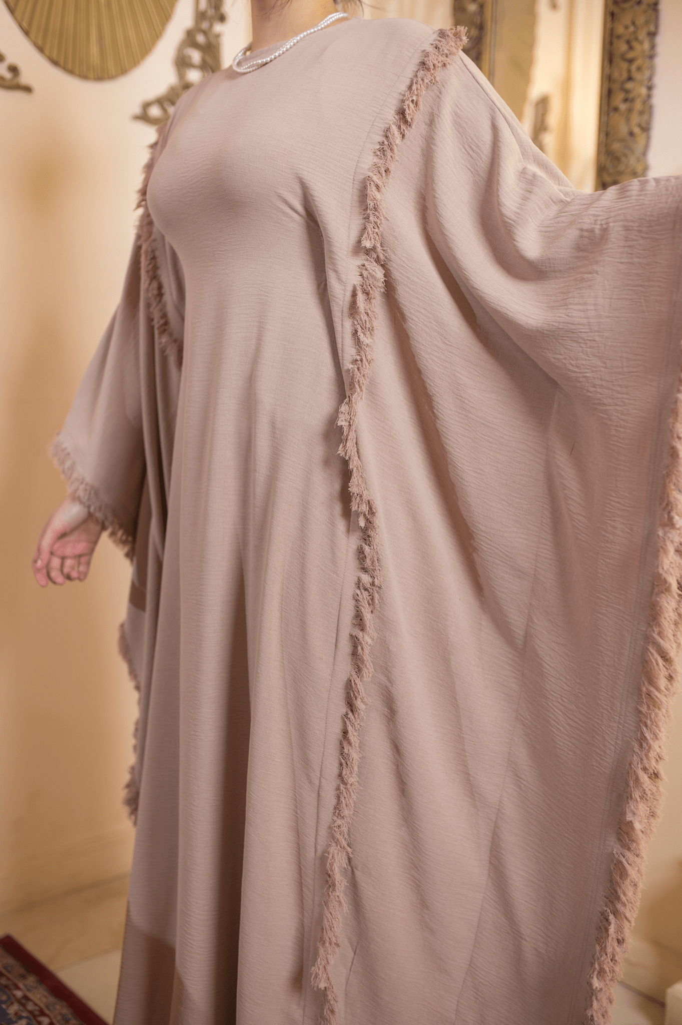 Velora Dress Beige - Ornaty